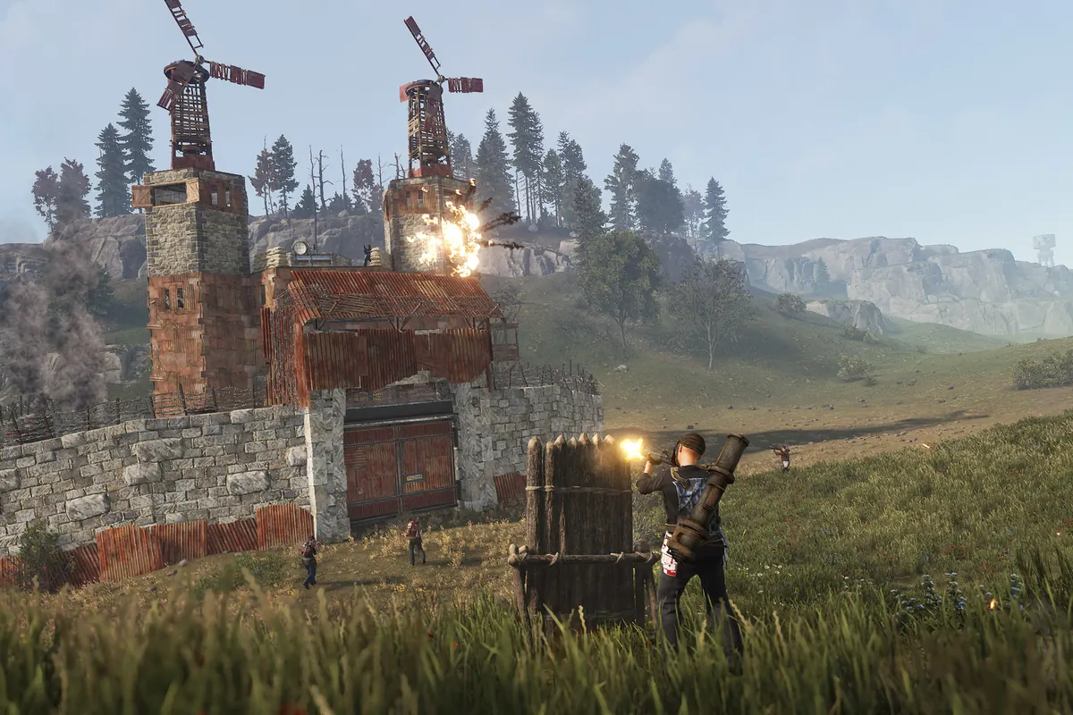 A player base under attack in Rust